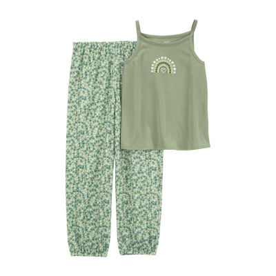 Carter's Little & Big Girls 2-pc. Pant Pajama Set