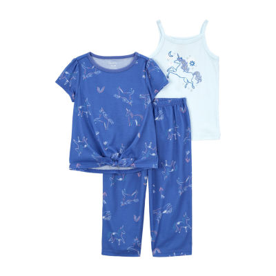Carter's Toddler Girls 3-pc. Pajama Set