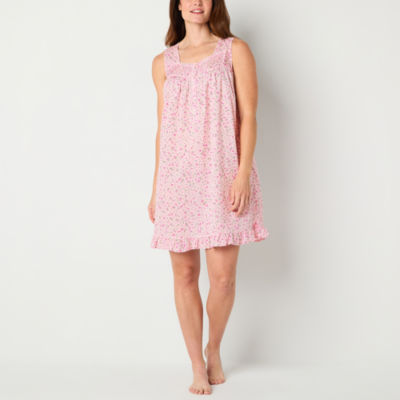 Adonna Womens Sleeveless Scoop Neck Nightgown