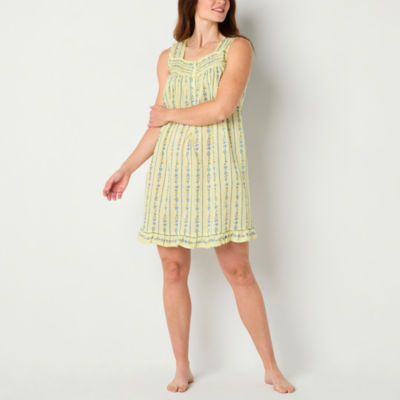 Adonna Womens Scoop Neck Sleeveless Nightgown