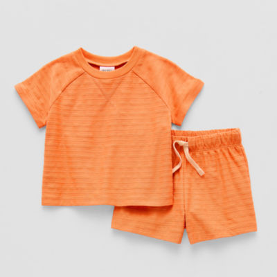 Okie Dokie Baby Boys 2-pc. Short Set
