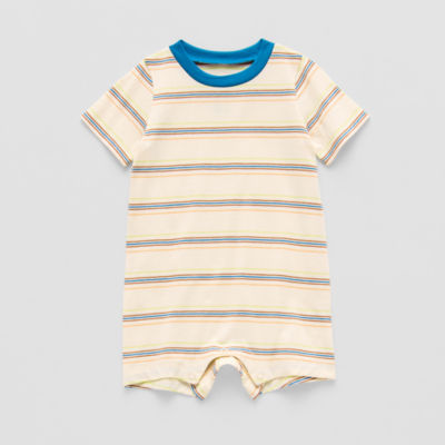 Okie Dokie Baby Boys Short Sleeve Romper