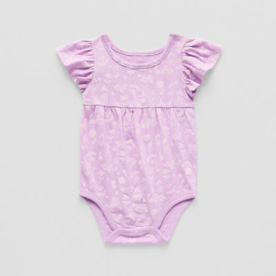 Okie Dokie Baby Girls Short Sleeve Bodysuit