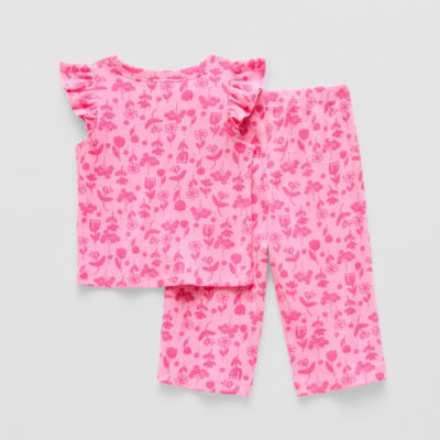 Okie Dokie Baby Girls 2-pc. Pant Set