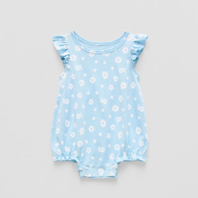 Okie Dokie Baby Girls Short Sleeve Romper