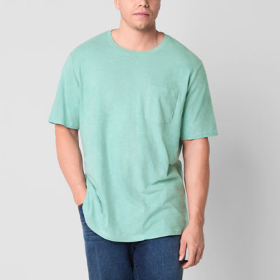 mutual weave Big and Tall Mens Crew Neck Short Sleeve T-Shirt