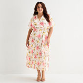 chinese dress ladies Floral Maxi Dress with Long Sleeves - Helena