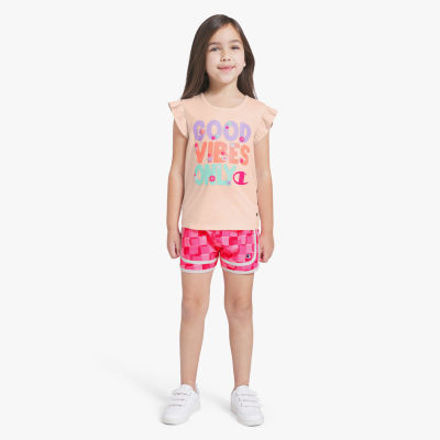 Champion Little Girls 2-pc. Short Set