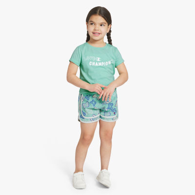 Champion Little Girls 2-pc. Short Set