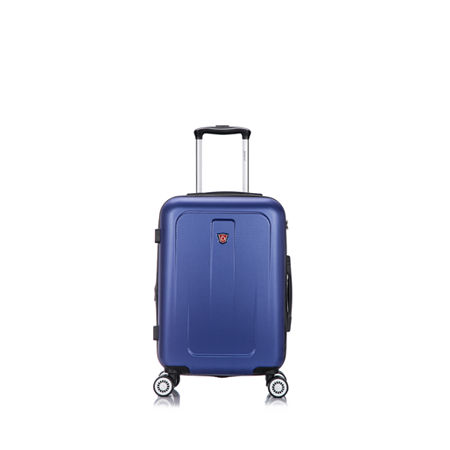 DUKAP Crypto Lightweight Hardside Spinner 20'' Carry-On, One Size, Blue