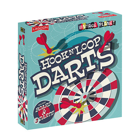 The Lagoon Group Vintage Planet Hook N' Loop Darts, One Size, Multiple Colors