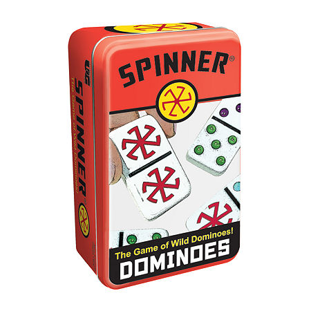 University Games Spinner - The Game Of Wild Dominoes! Dominoes, One Size, Multiple Colors