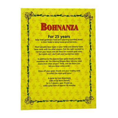Amigo Bohnanza - 25th Anniversary Edition Board Game