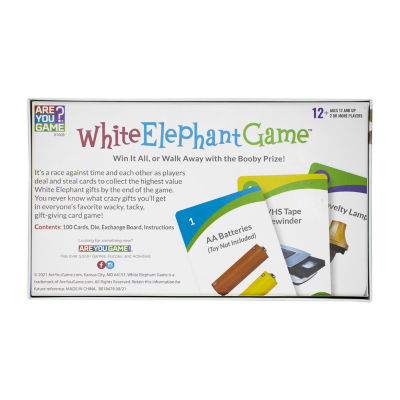 Areyougame.Com White Elephant Game Card Game