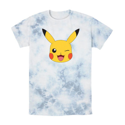 Mens Short Sleeve Pokemon Graphic T-Shirt