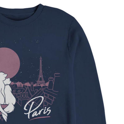 Mens Crew Neck Long Sleeve The Aristocats Sweatshirt