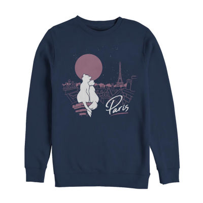 Mens Crew Neck Long Sleeve The Aristocats Sweatshirt