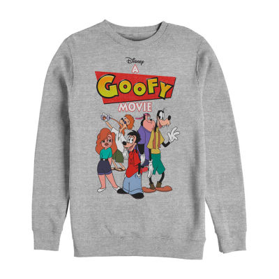 Mens Crew Neck Long Sleeve Goofy Sweatshirt