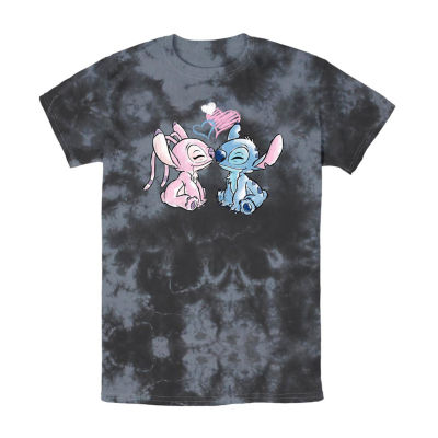 Mens Short Sleeve Lilo & Stitch Graphic T-Shirt