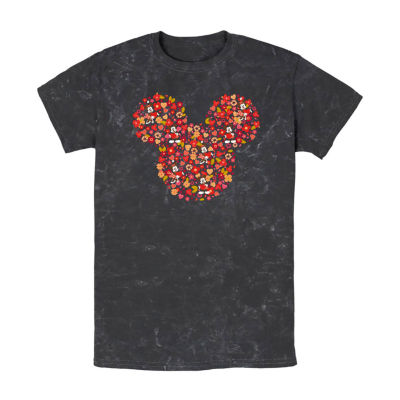 Mens Short Sleeve Mickey Mouse Graphic T-Shirt