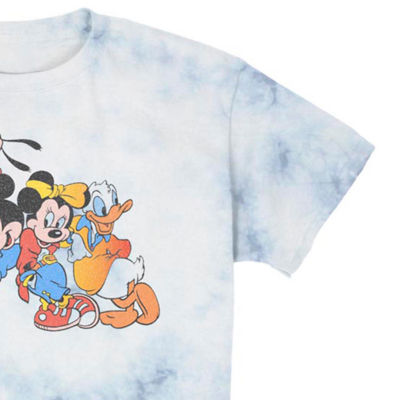 Mens Short Sleeve Mickey and Friends Graphic T-Shirt