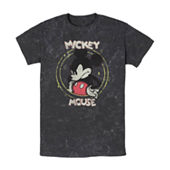 Men's Relaxed Mickey Mouse Graphic Tee, Men's Clearance