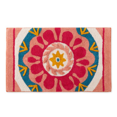 Medallion Collection Bath Rug