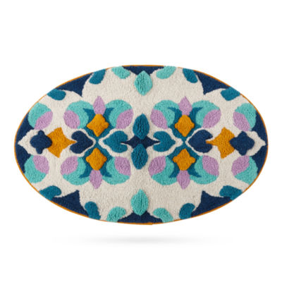 Distant Lands Oval Medallion Bath Rug