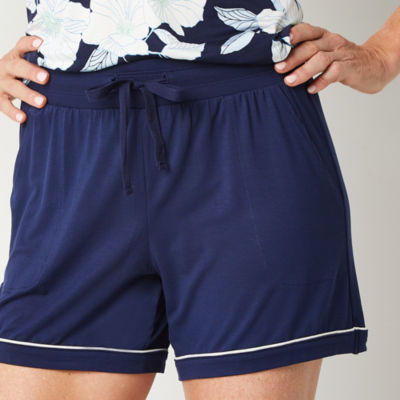 Liz Claiborne Cool and Calm Womens Pajama Shorts
