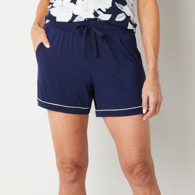 Liz Claiborne Cool and Calm Womens Pajama Shorts