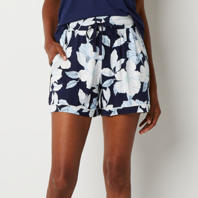 Liz Claiborne Cool and Calm Womens Pajama Shorts