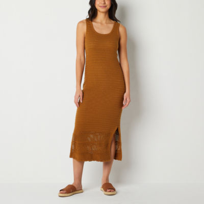 a.n.a Crochet Sleeveless Maxi Dress