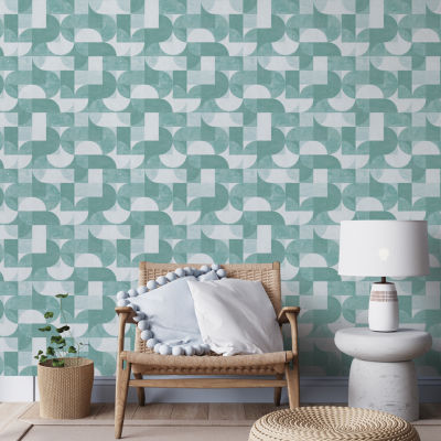 Tempaper Composed Shapes Peel & Stick Wallpaper