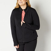 Xersion EverUltra Lite Womens Mock Neck Long Sleeve Quarter-Zip Pullover