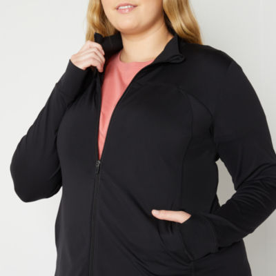 Xersion Studio Womens Plus Lightweight Softshell Jacket