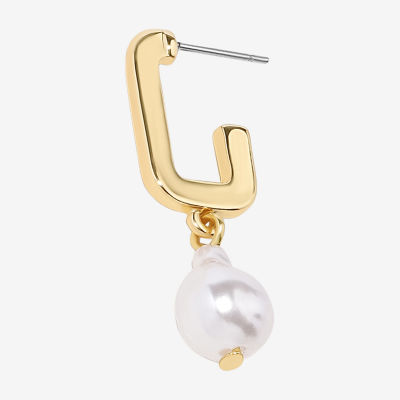 Bijoux Bar Delicates Simulated Pearl Drop Earrings