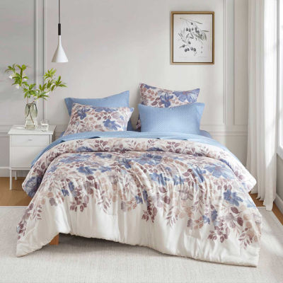 Madison Park Essentials Piper Floral Midweight Comforter Set