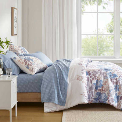 Madison Park Essentials Piper Floral Midweight Comforter Set