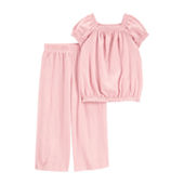 Okie Dokie Toddler & Little Girls 2-pc. Pant Set