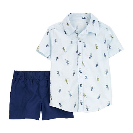 Carter's Toddler Boys 2-pc. Short Set, 4t, Blue