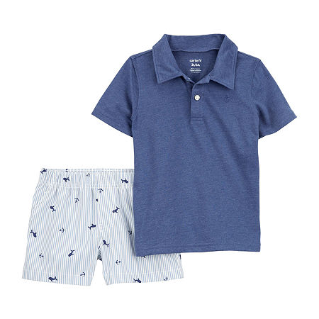 Carter's Toddler Boys 2-pc. Short Set, 2t, Blue