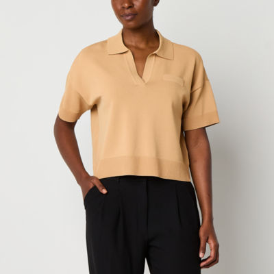 Worthington Womens Elbow Sleeve Pullover Sweater