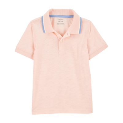 Carter's Toddler Boys Short Sleeve Regular Fit Polo Shirt