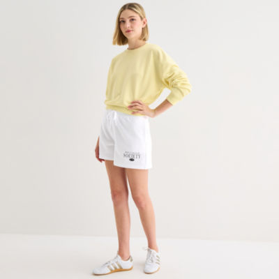 Xersion Womens 4" French Terry Active Pull-On Short