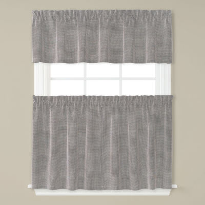 Saturday Knight Nelson 2-pc. Rod Pocket Window Tier - JCPenney