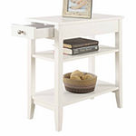 American Heritage 3-Tier End Table with Drawer