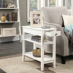 American Heritage 3-Tier End Table with Drawer