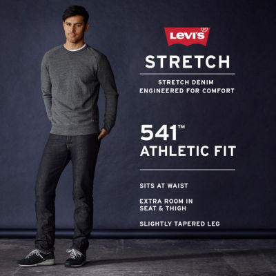 levi athletic fit stretch