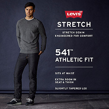 Levi's Men's 541 Tapered Athletic Fit Jeans - Stretch - JCPenney
