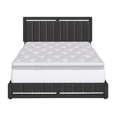 Shalene Upholstered Platform Bed JCPenney